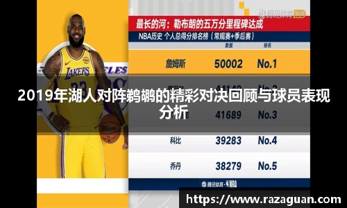 2019年湖人对阵鹈鹕的精彩对决回顾与球员表现分析